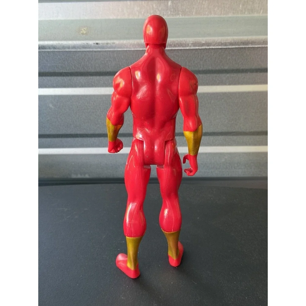 Iron Spider Red Gold Action Figure‎ Spider-Man Plastic Comic Book Hero